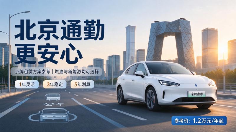 京牌租赁价格影响因素分析图